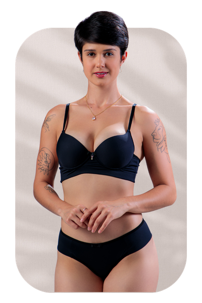 Conjunto em microfibra